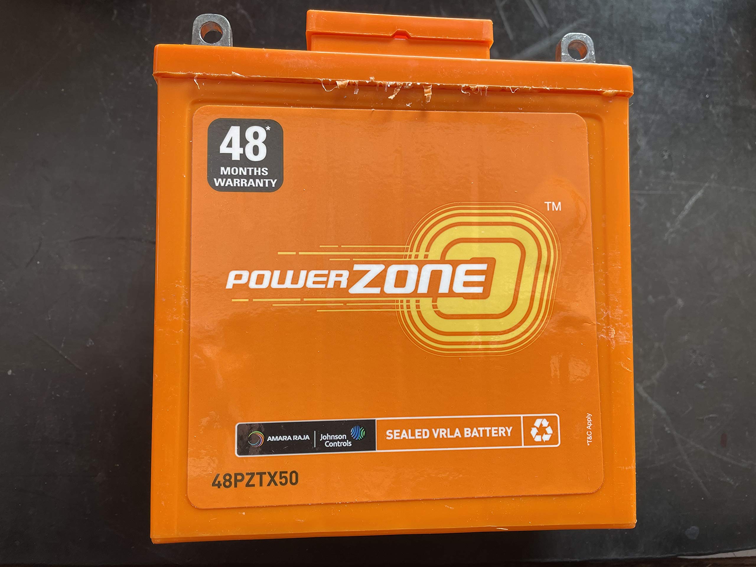 power zone 5lb two wheeler battery, 5 ah power zone 5lb two wheeler battery, 5 ah